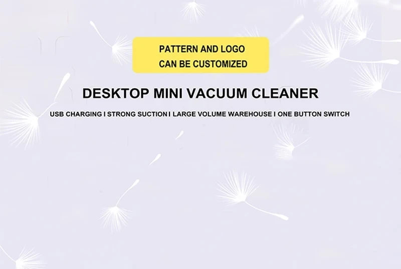 Handheld Desktop Vacuum Cleaner Mini Portable Table Dust Vacuum